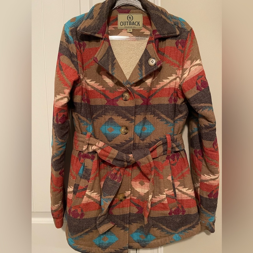 Outback Trading Co Aztec Coat
